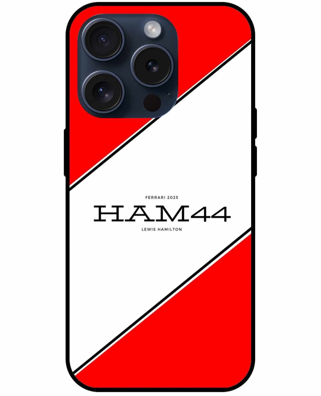 Hamilton 44 Red And White Original Glass Cover
