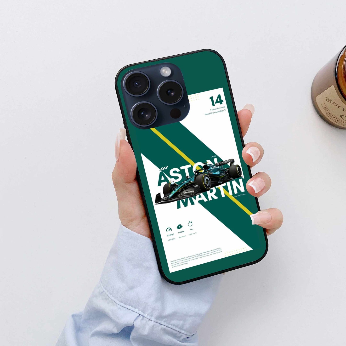 The Aston Martin Detailed 14 Original Glass Cover