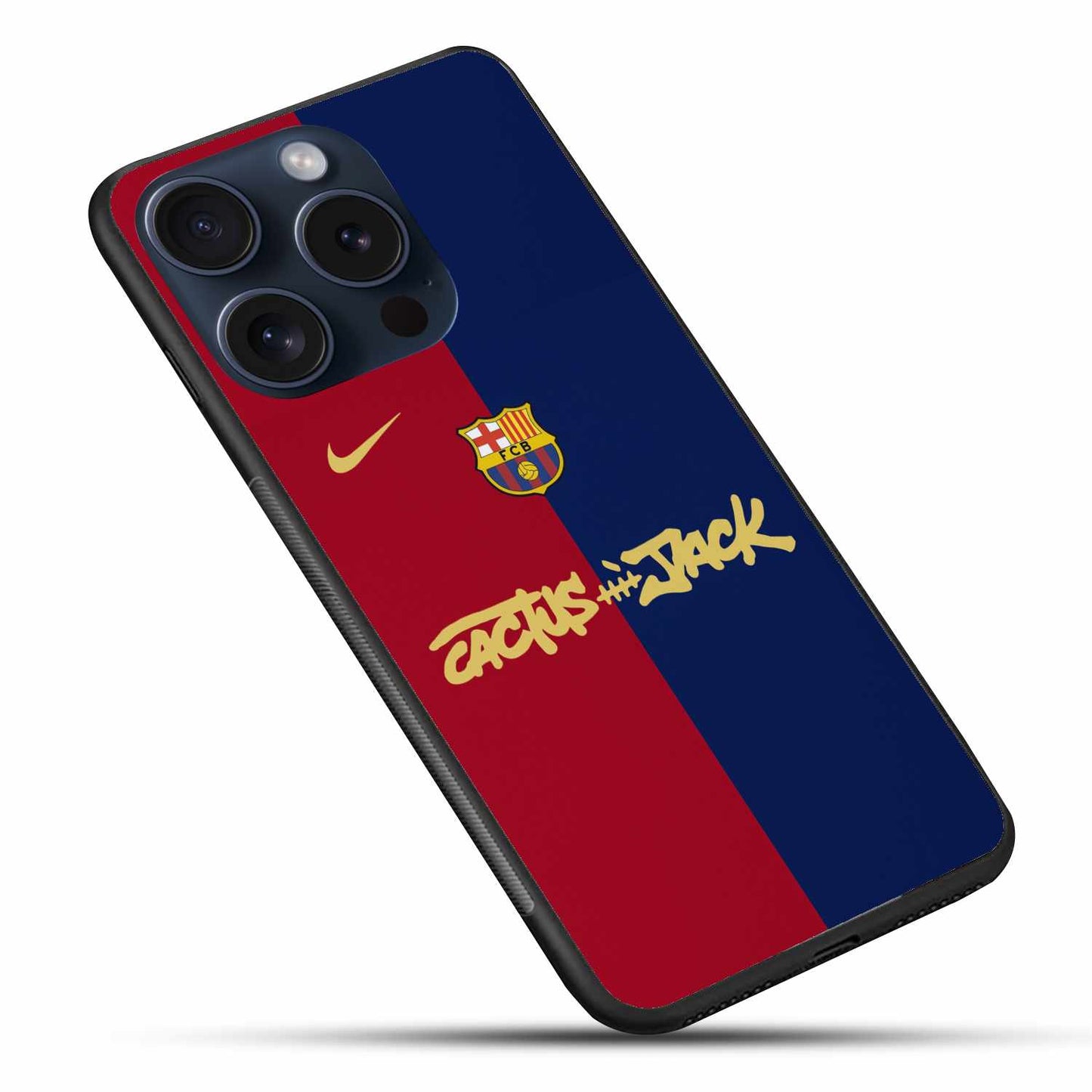 FC Barcelona x Cactus Jack Case – Dual Tone Fan Edition Original Glass Cover