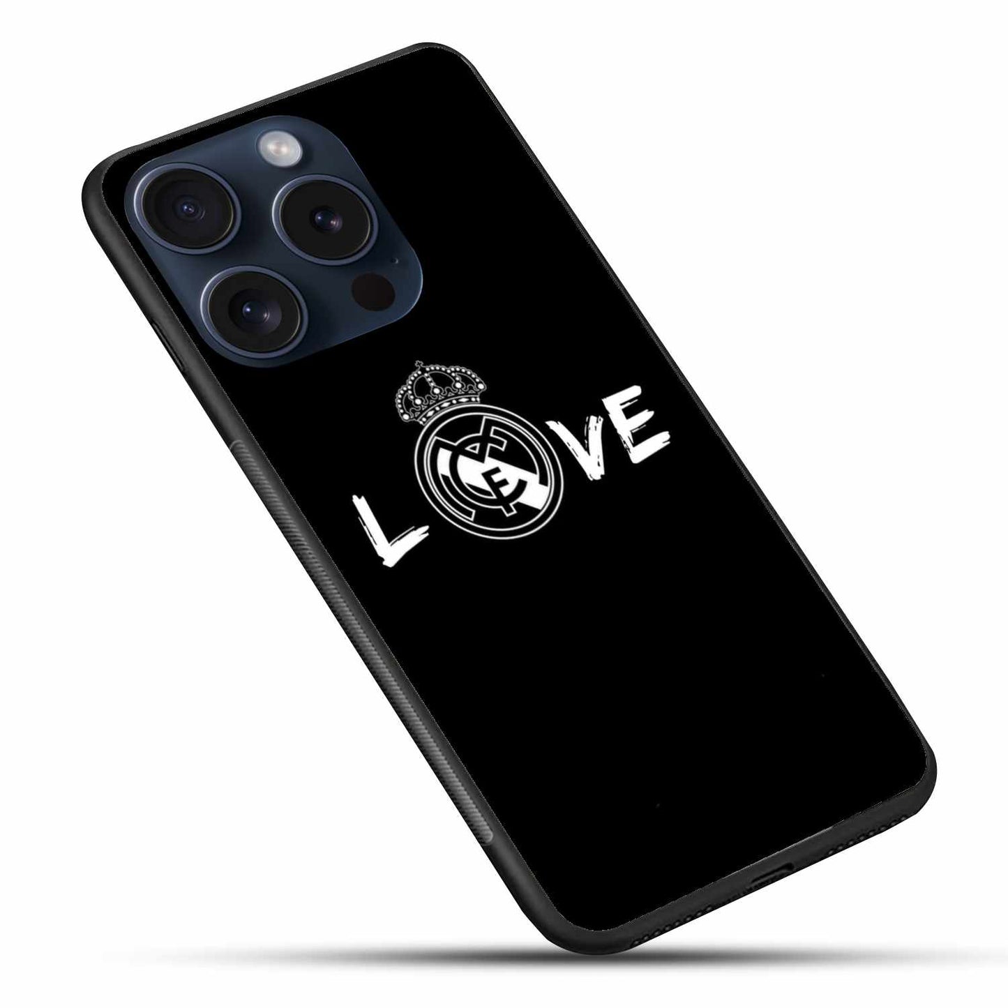 Real Madrid Love Dark Original Glass Cover