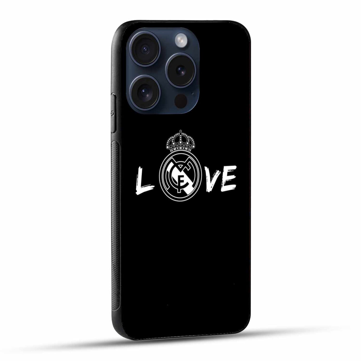 Real Madrid Love Dark Original Glass Cover