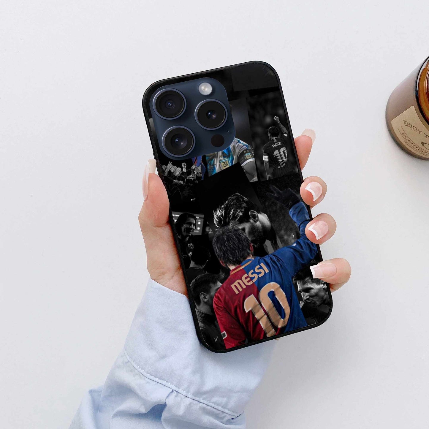 Legendary Messi Collage Case – Iconic Moments Original Glass Cover