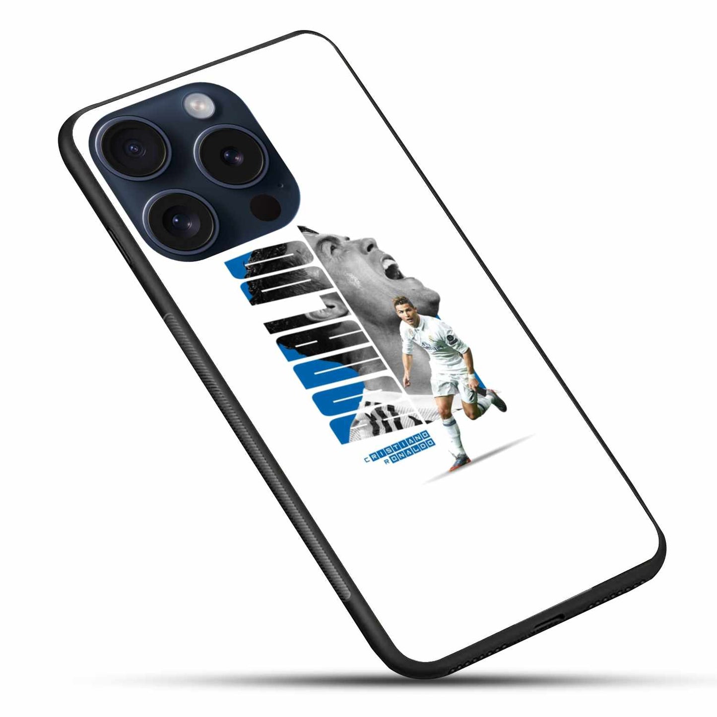 Cristiano Ronaldo White Edition Original Glass Cover