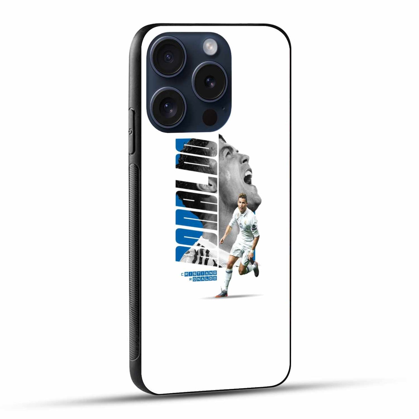 Cristiano Ronaldo White Edition Original Glass Cover