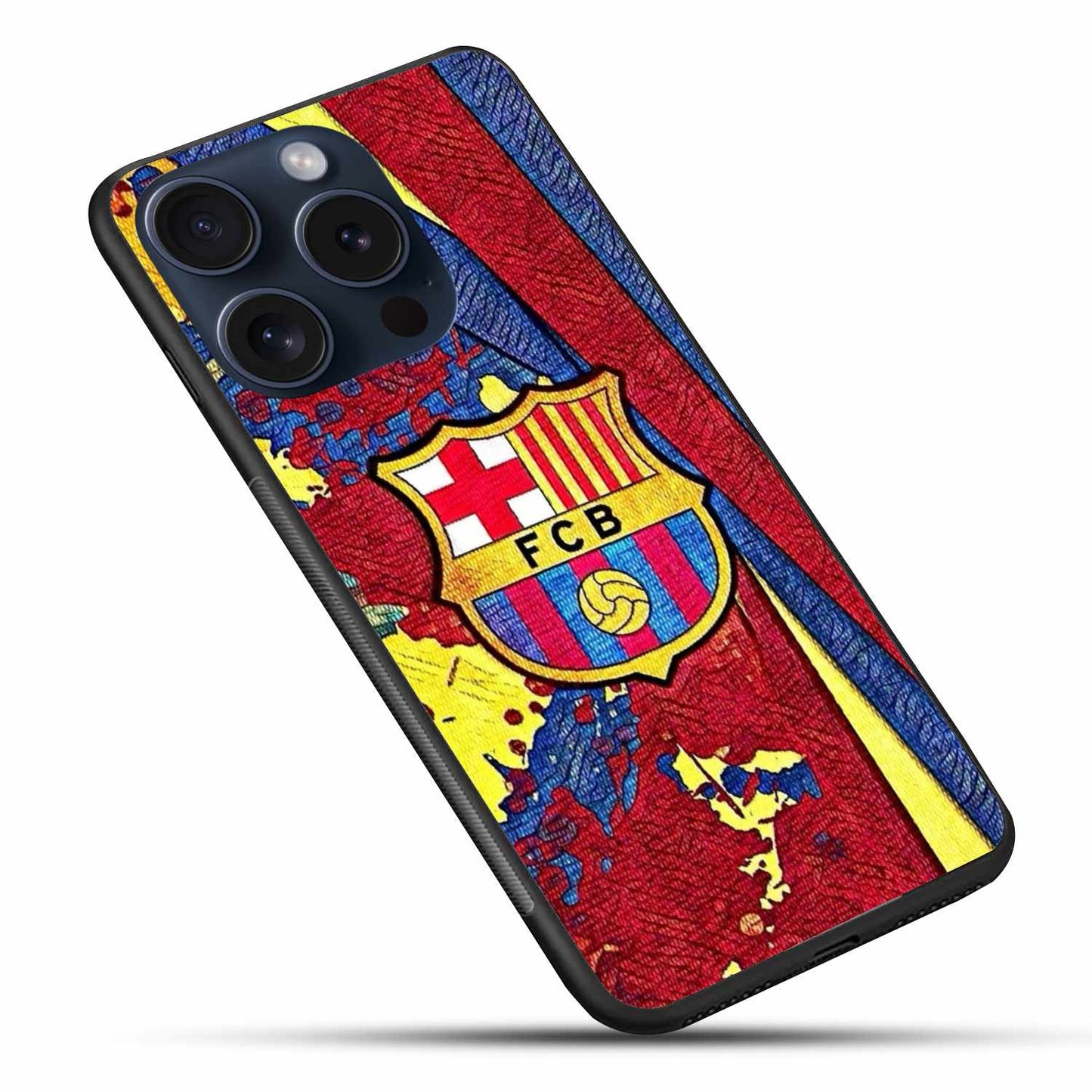 FC Barcelona Funky Logo Original Glass Cover
