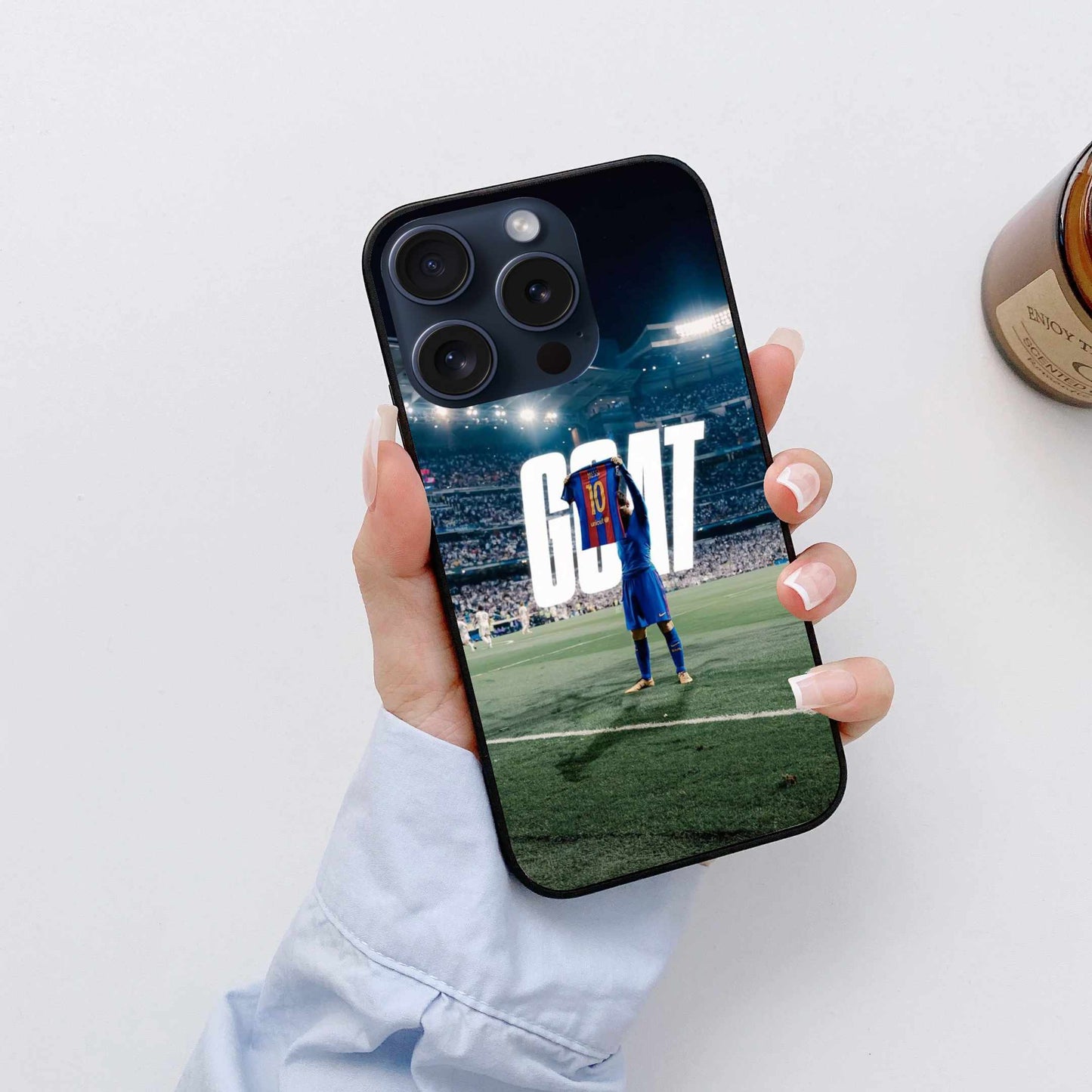 Lionel Messi The GOAT Original Glass Cover