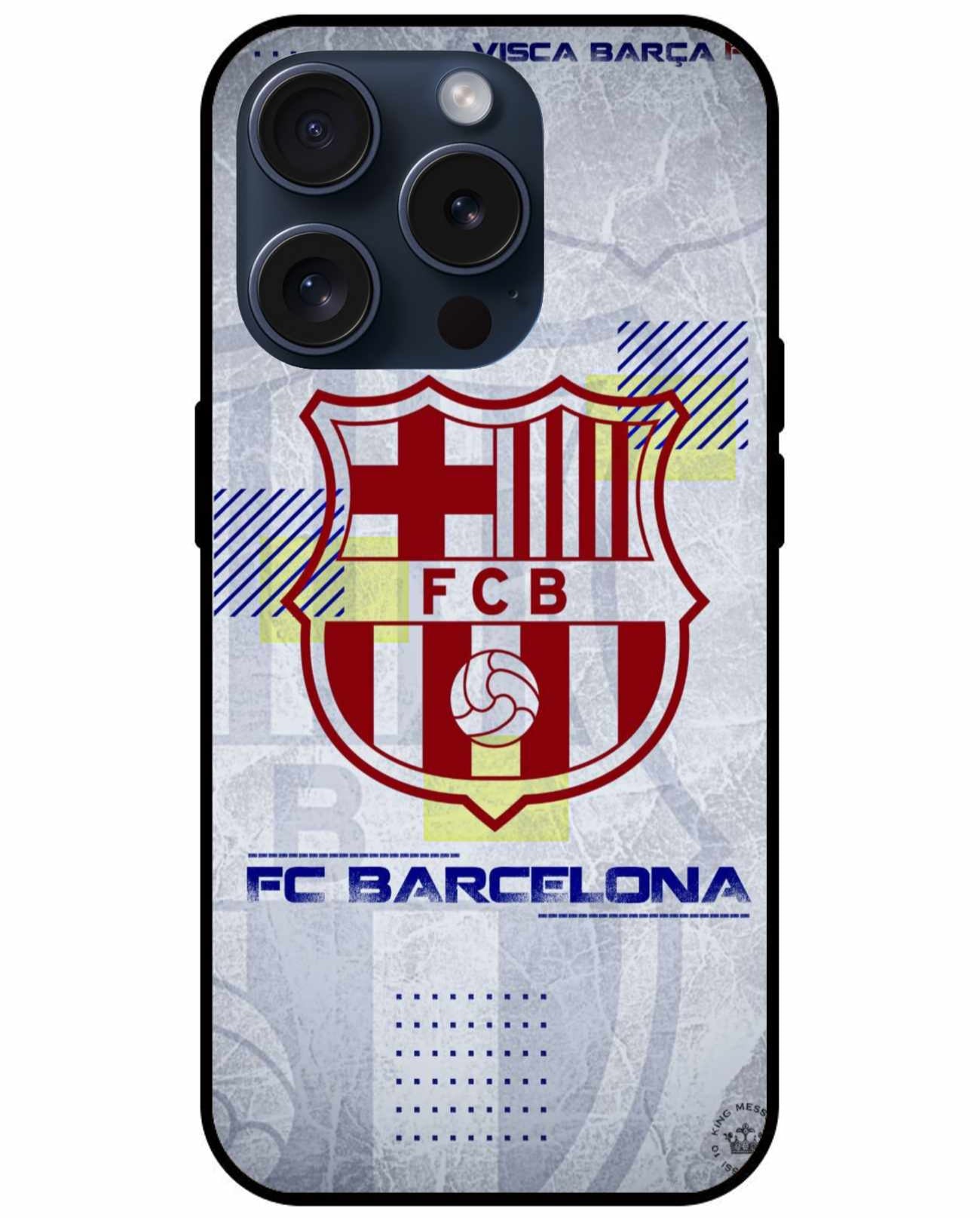 FC barcelona Emblem Red Original Glass Cover