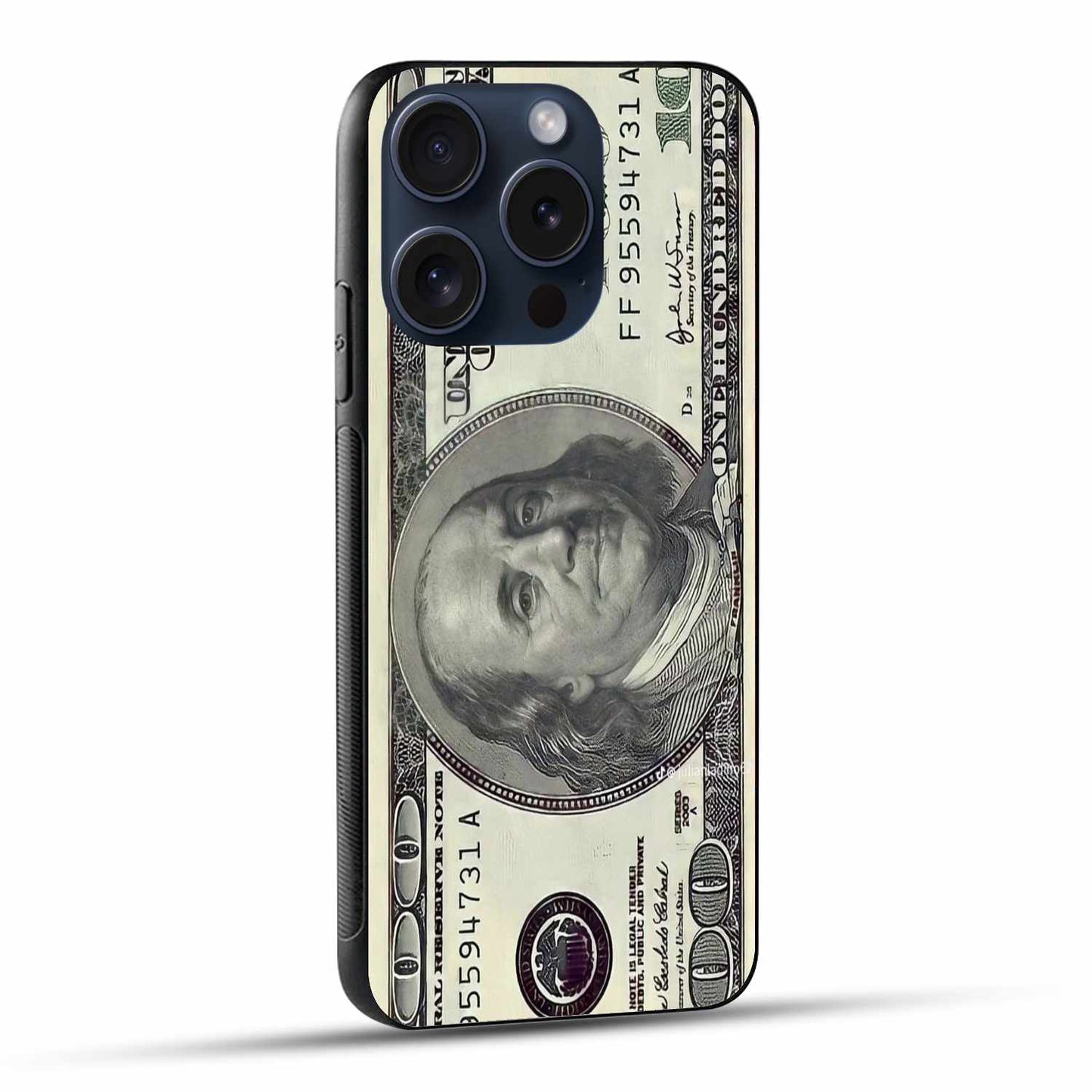 Money Vibes $100 Benjamin Design Original Glass Cover