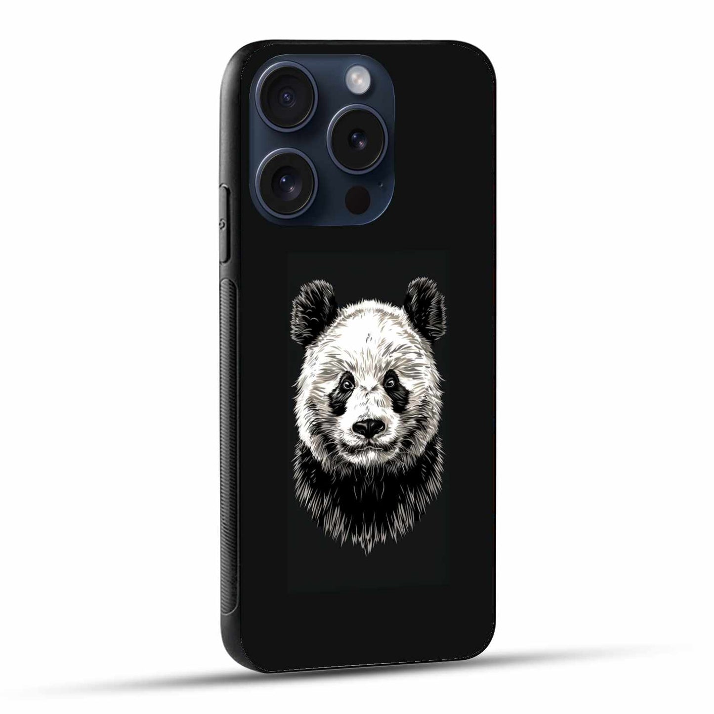 The Panda Dark Print Original Glass Cover