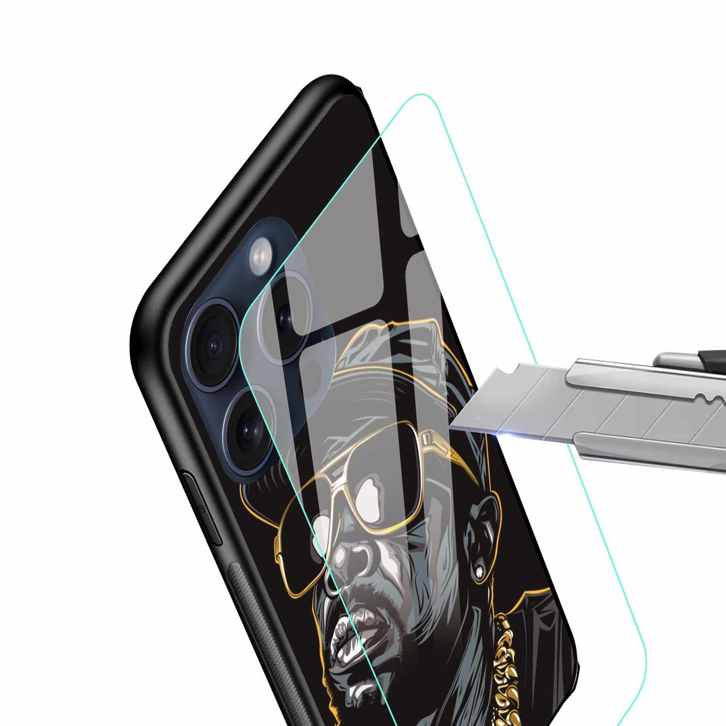 Drake The Singer Dripped In Gold Original Glass Cover