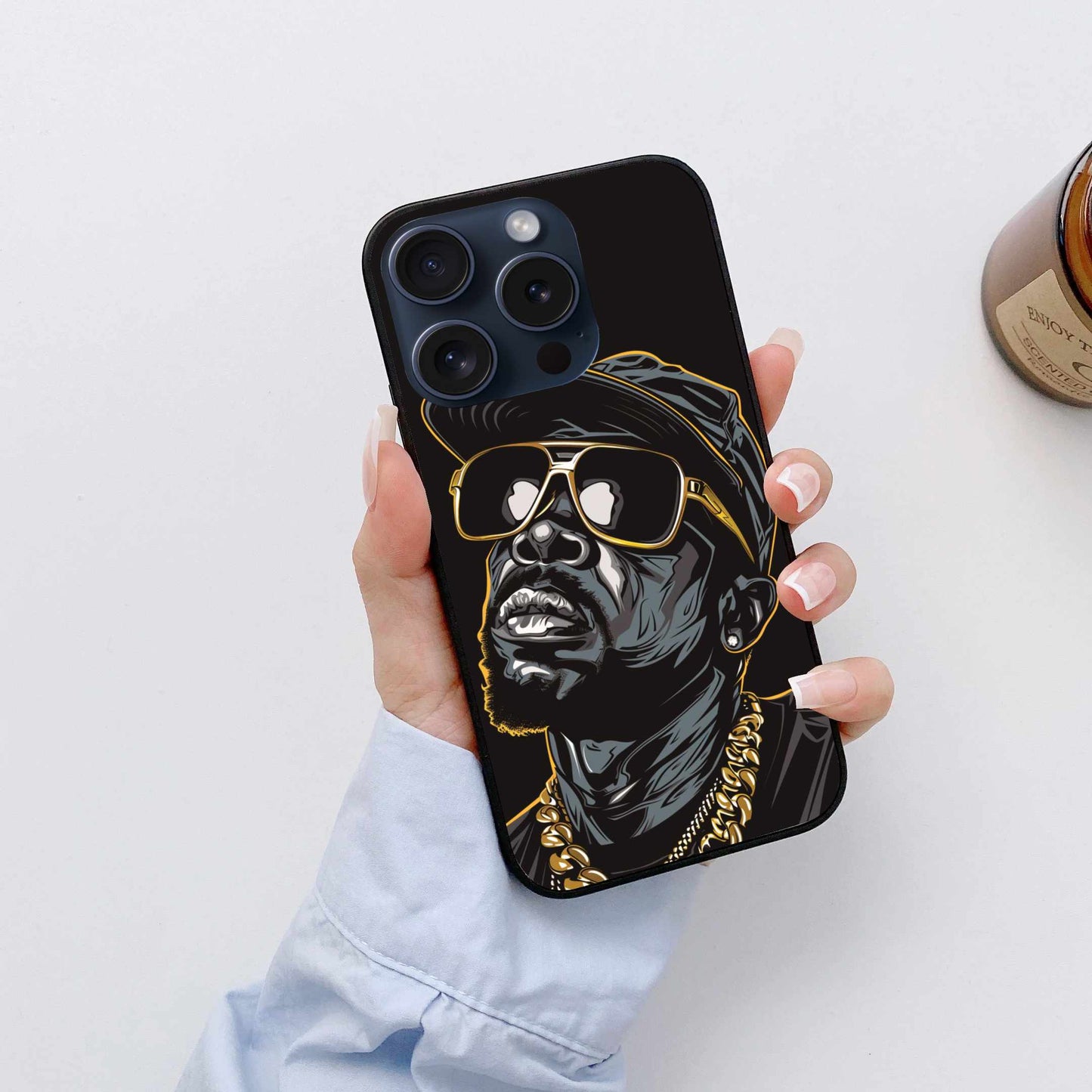 Drake The Singer Dripped In Gold Original Glass Cover