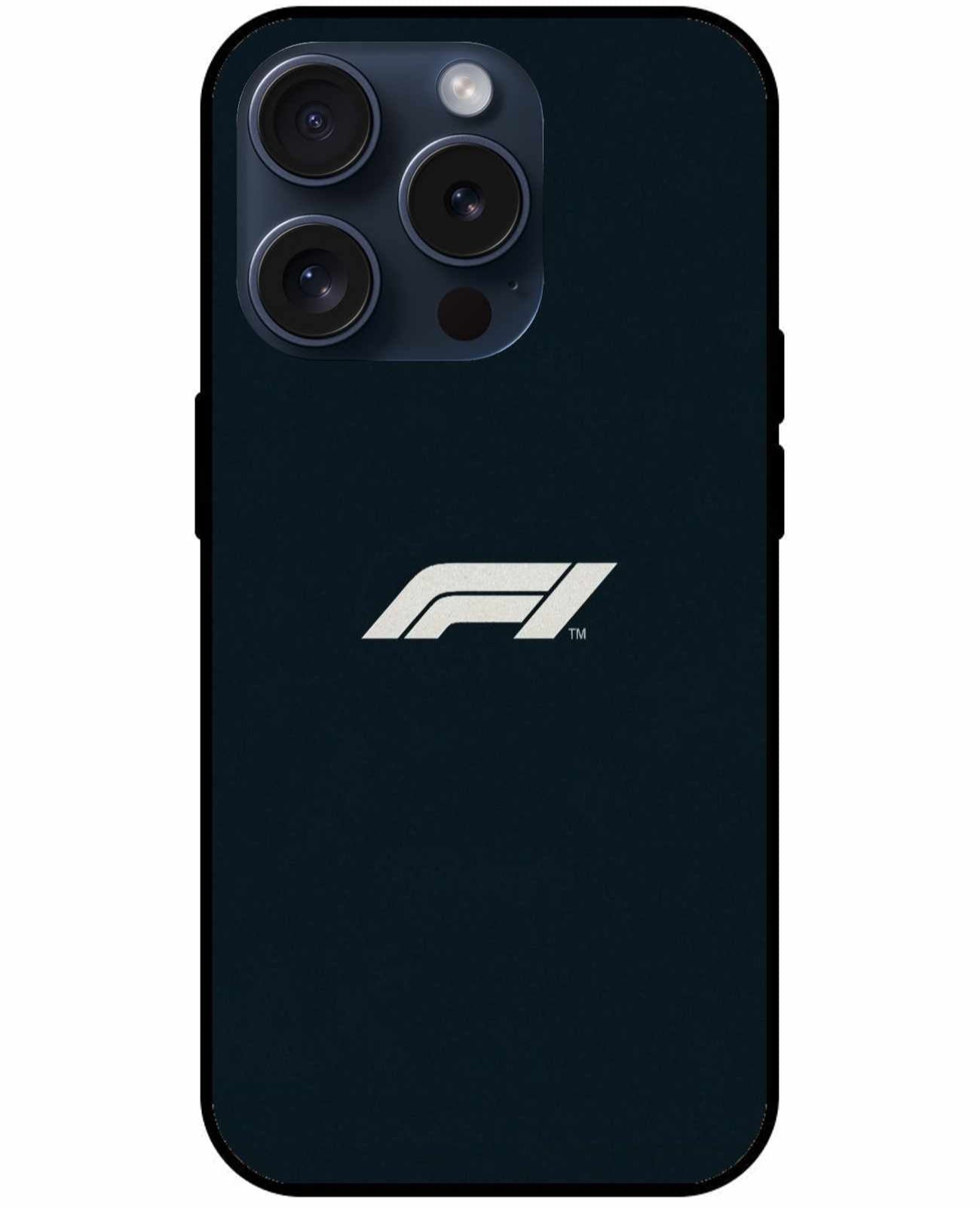Formula One logo On The Dark Background Original Glass Cover