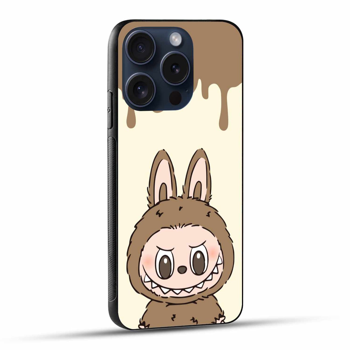 The Labubu on a beige background Original Glass Cover