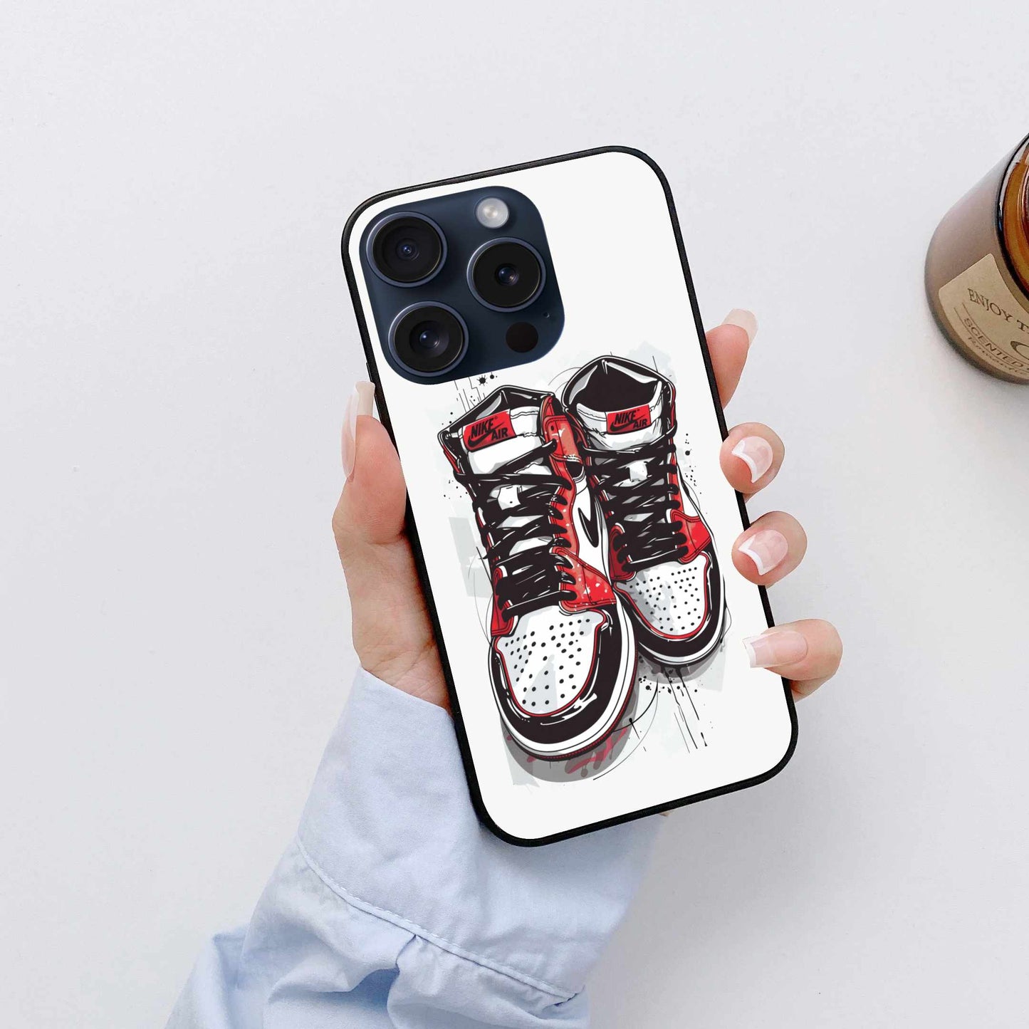 Nike Air Jordan Painting Style Original Glass Cover