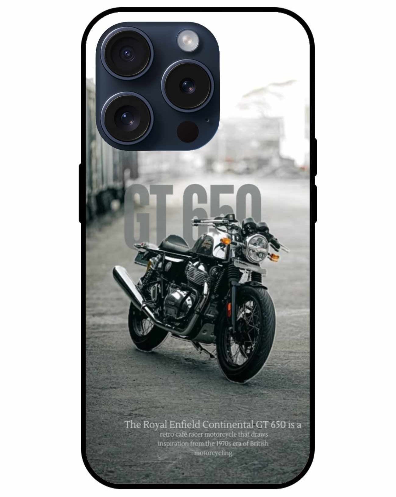 Royal Enfield GT650 iPhone Original Glass Cover
