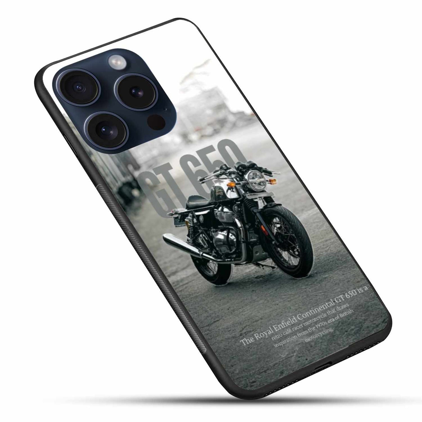 Royal Enfield GT650 iPhone Original Glass Cover