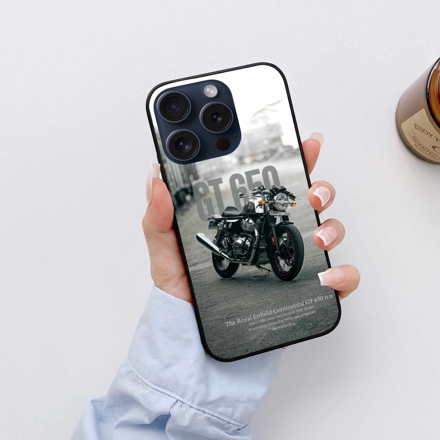 Royal Enfield GT650 iPhone Original Glass Cover