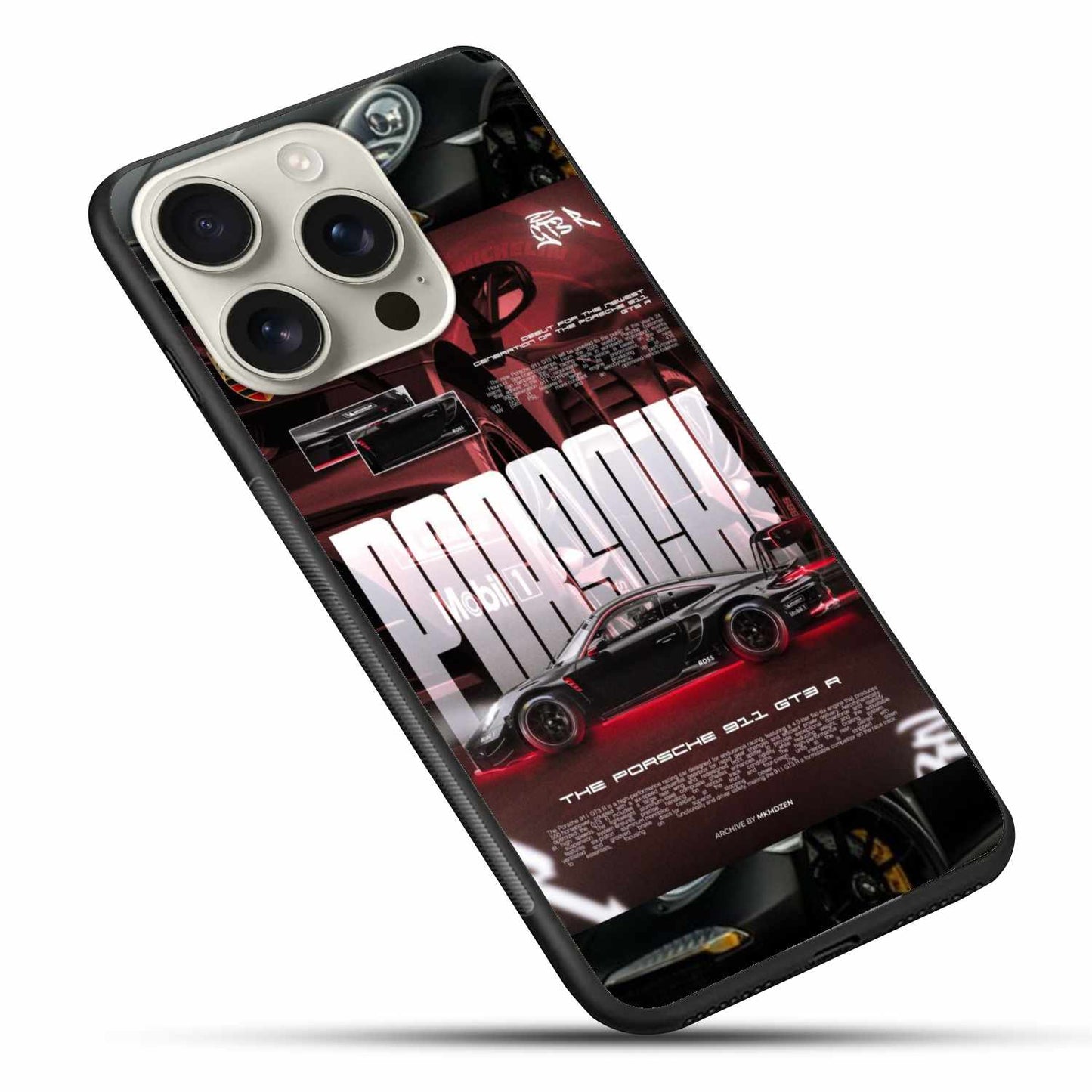 Porsche 911 GT3 R Racing Edition Original Glass Cover – Speed & Power