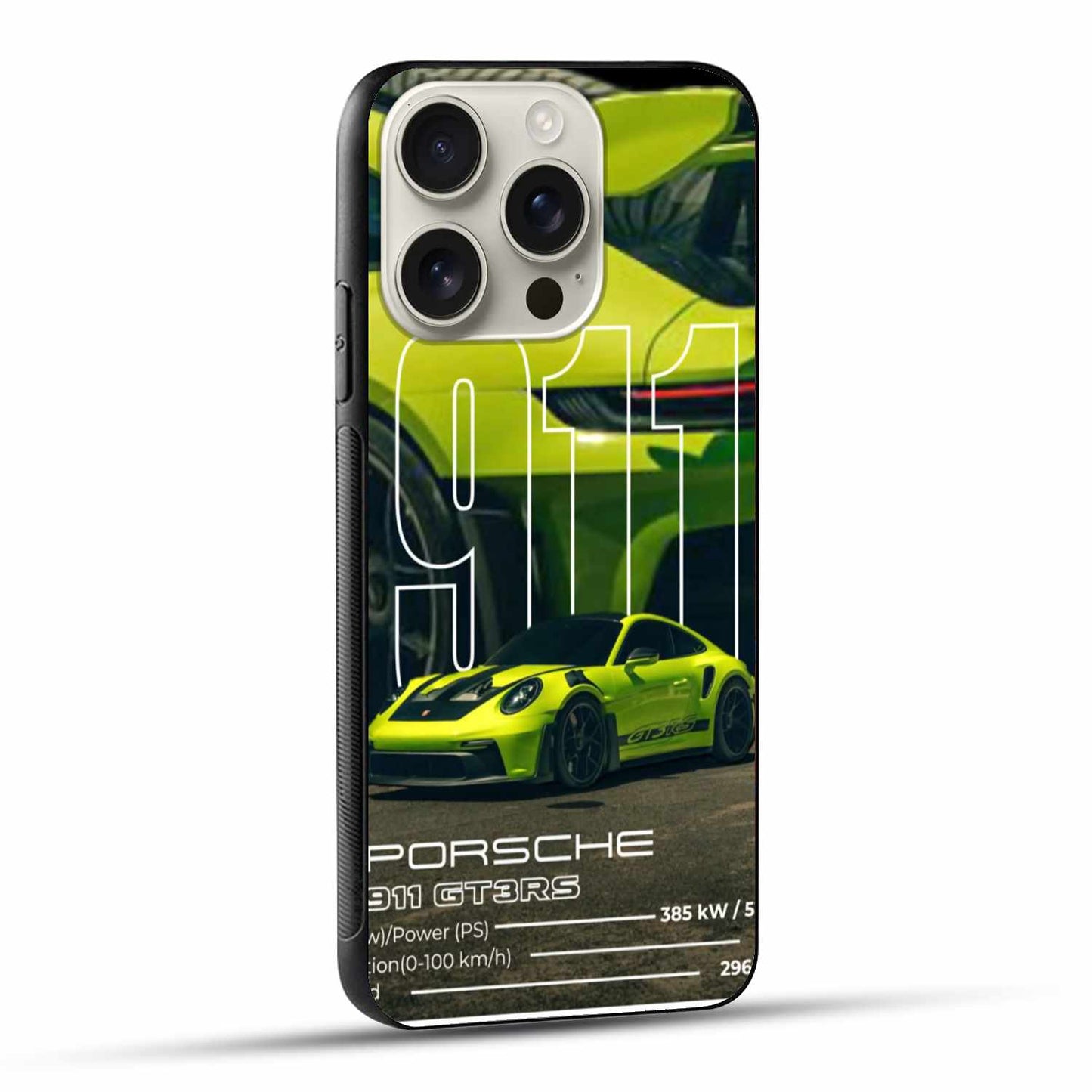 Porsche Neon Edition Original Glass Cover – Bold & Fast