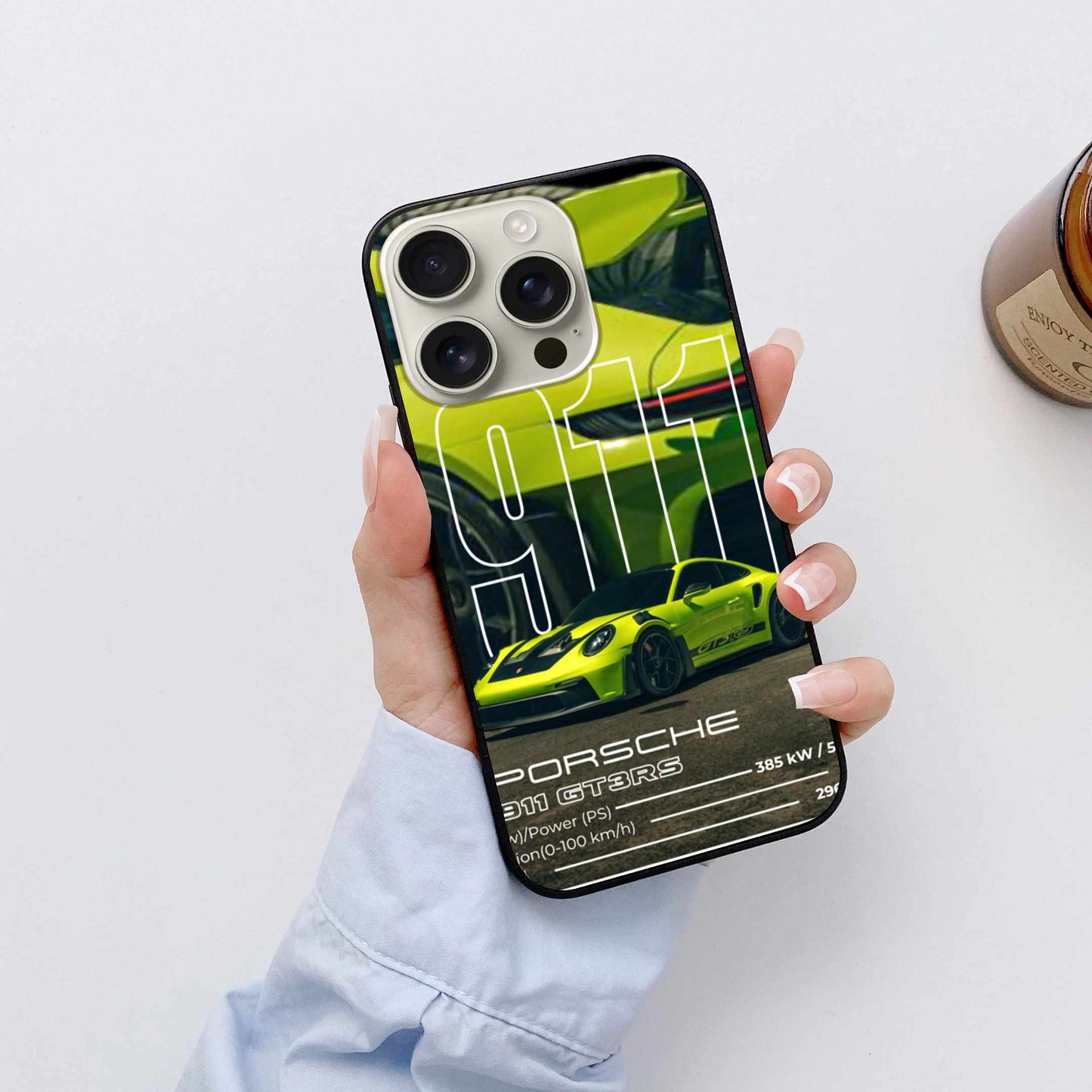 Porsche Neon Edition Original Glass Cover – Bold & Fast