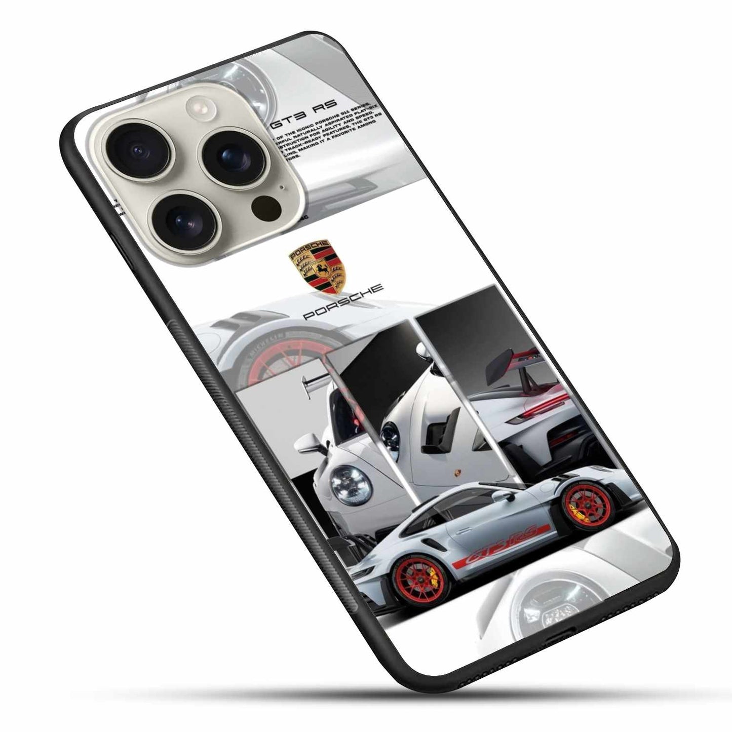 Porsche 911 GT3 RS White Edition Original Glass Cover – Precision in Motion