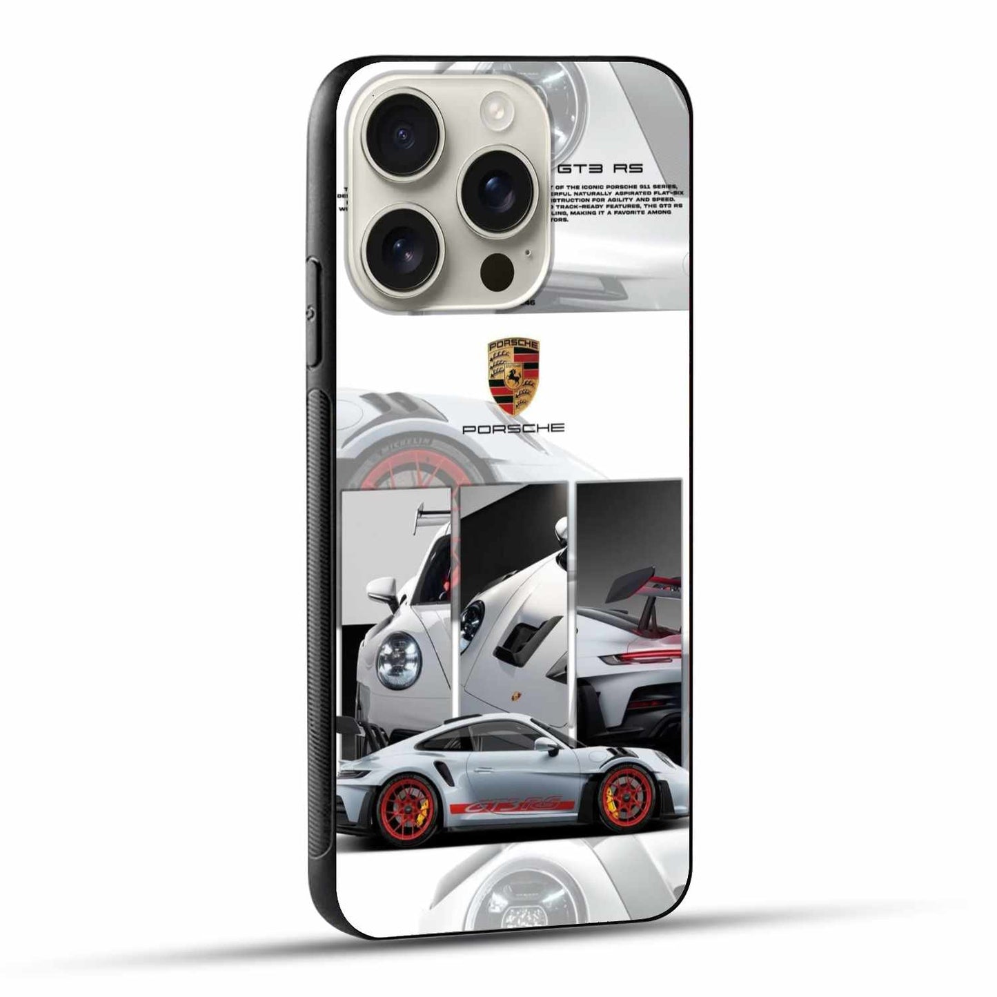 Porsche 911 GT3 RS White Edition Original Glass Cover – Precision in Motion