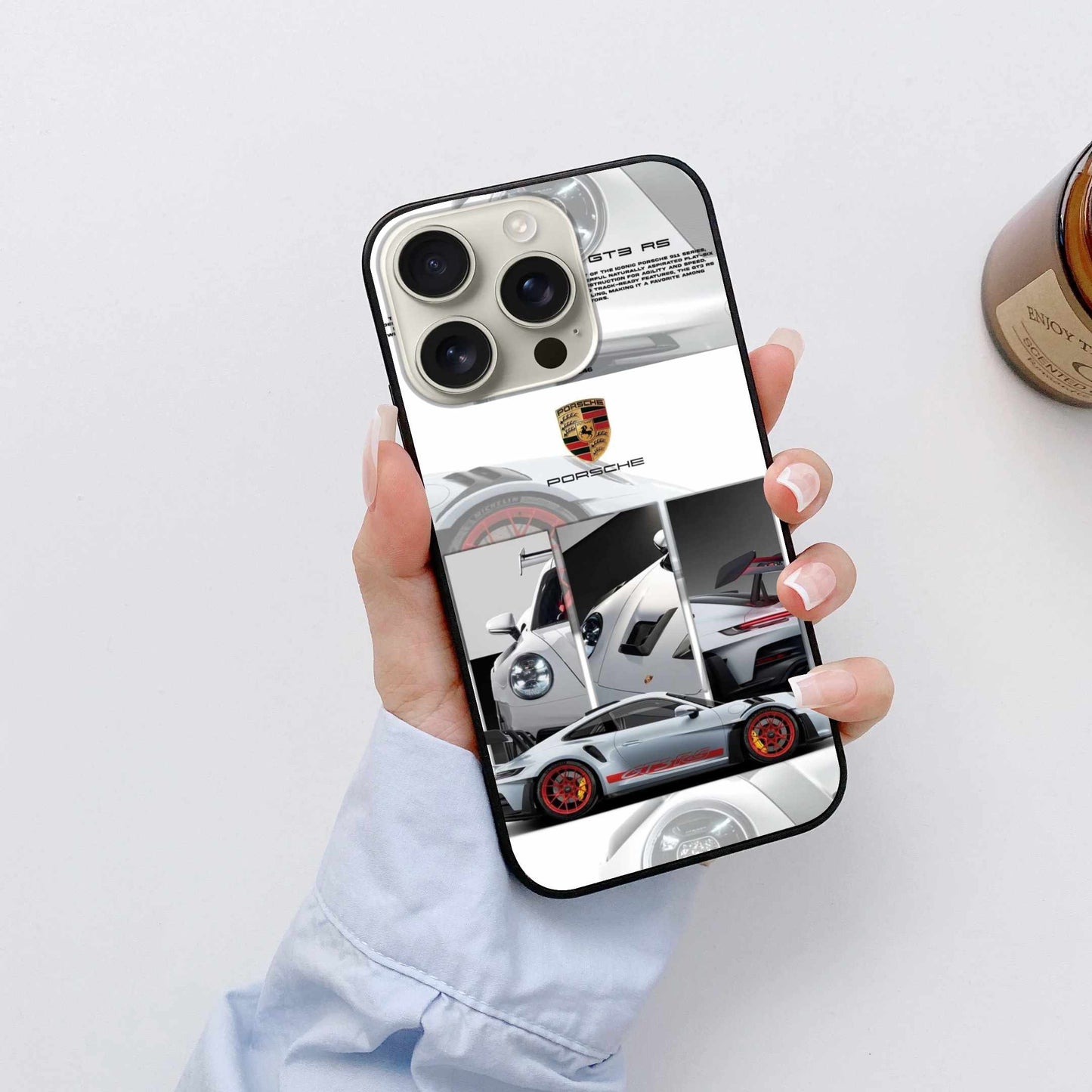 Porsche 911 GT3 RS White Edition Original Glass Cover – Precision in Motion