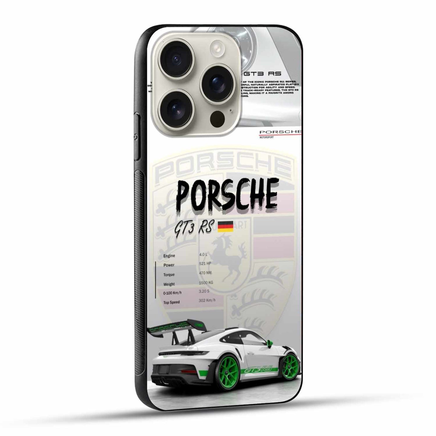 Porsche GT3 RS Performance Edition iPhone Cover