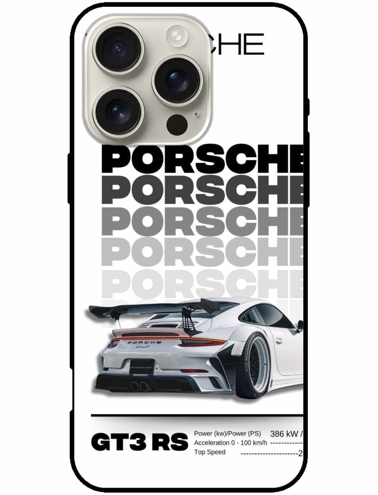 Porsche GT3 RS Monochrome Edition Original Glass Cover