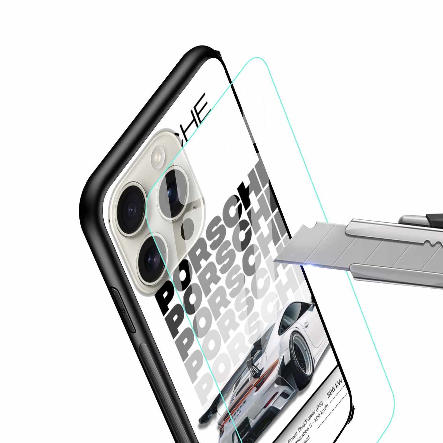 Porsche GT3 RS Monochrome Edition Original Glass Cover
