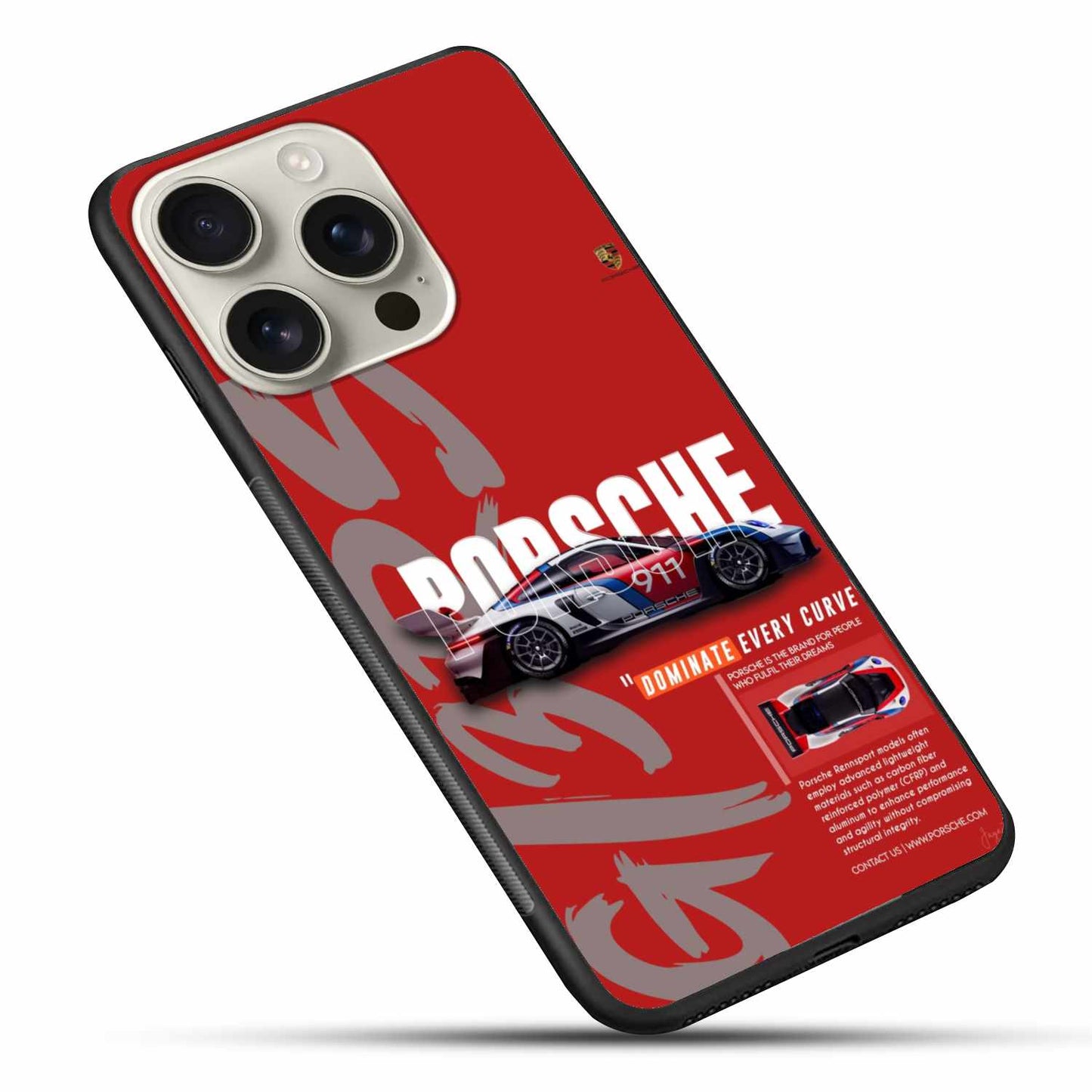 Porsche 911 Rennsport Edition Original Glass Cover