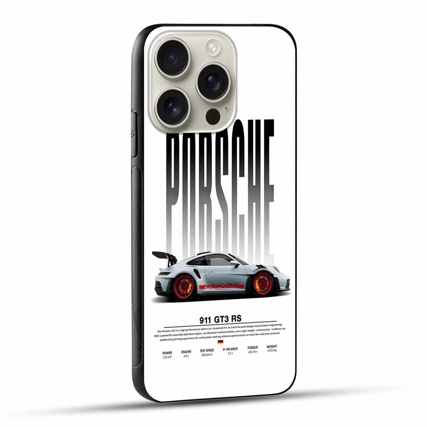 Porsche 911 GT3 RS Performance Edition Original Glass Cover