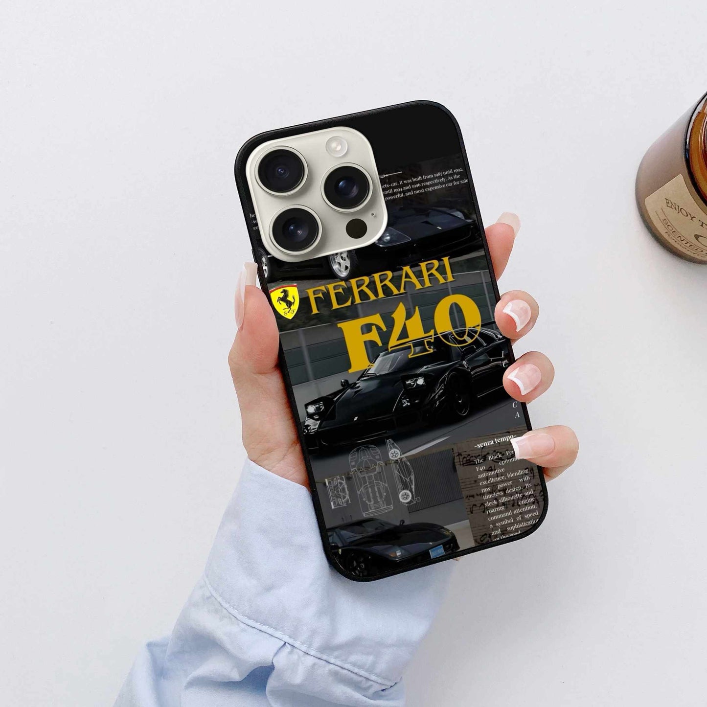 Ferrari F40 Black Edition Original Glass Cover