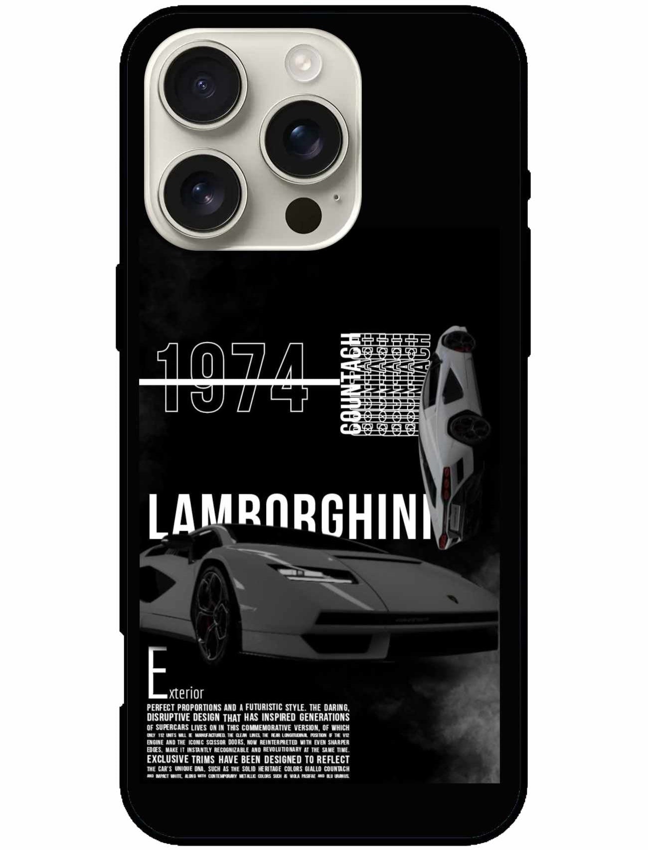 Lamborghini Countach 1974 Tribute Original Glass Cover