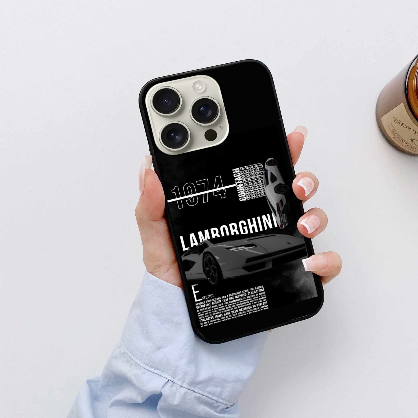 Lamborghini Countach 1974 Tribute Original Glass Cover