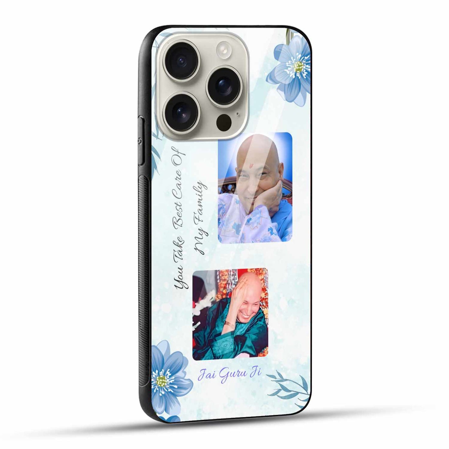 Jai Guruji Family Blessings iPhone Cover