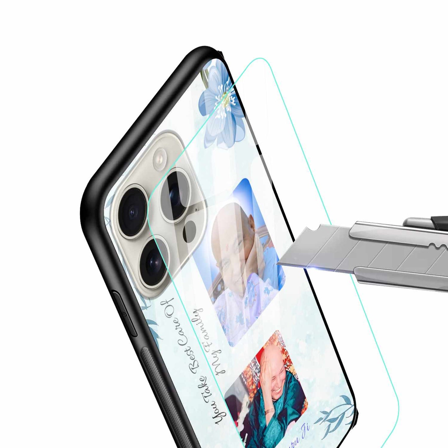 Jai Guruji Family Blessings iPhone Cover
