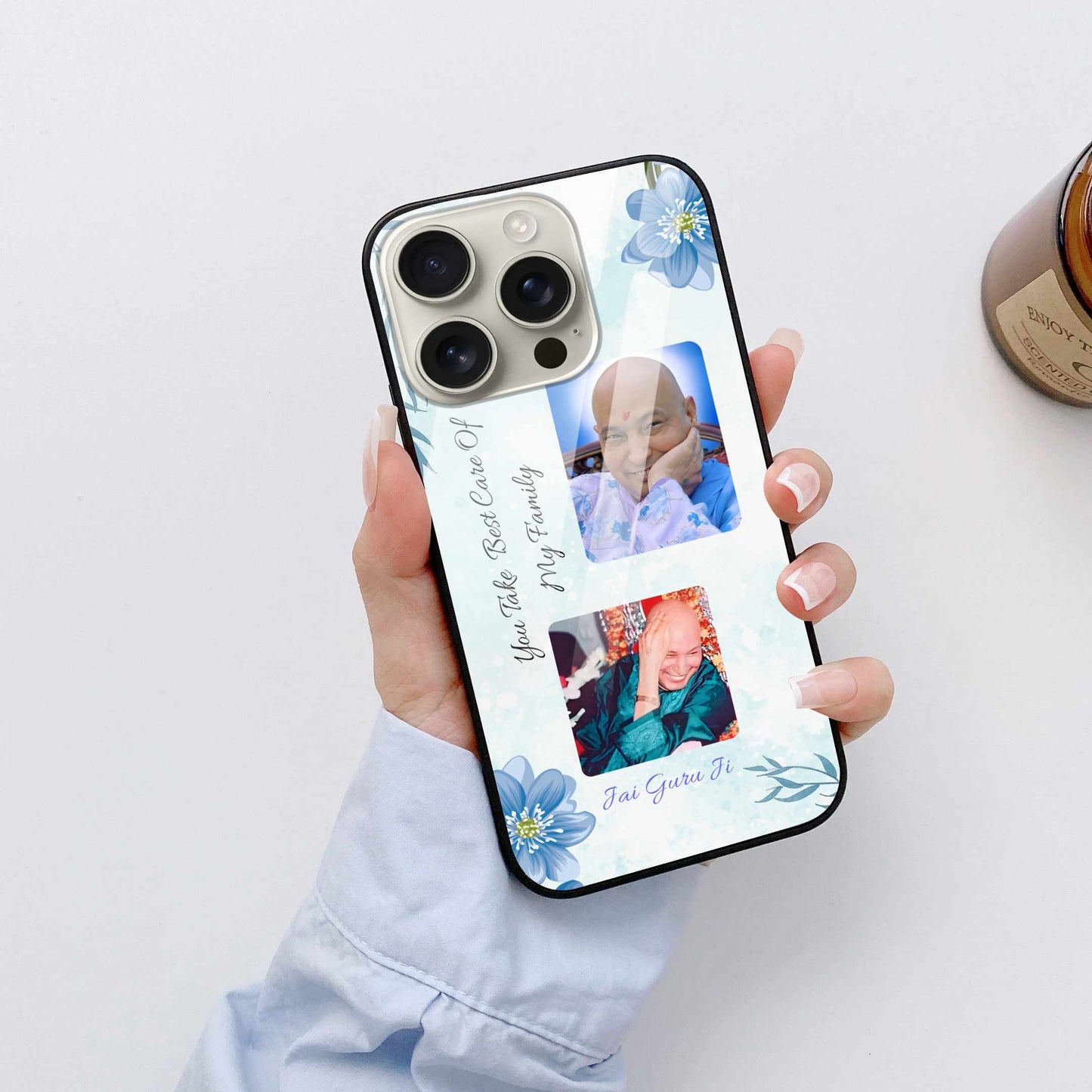 Jai Guruji Family Blessings iPhone Cover