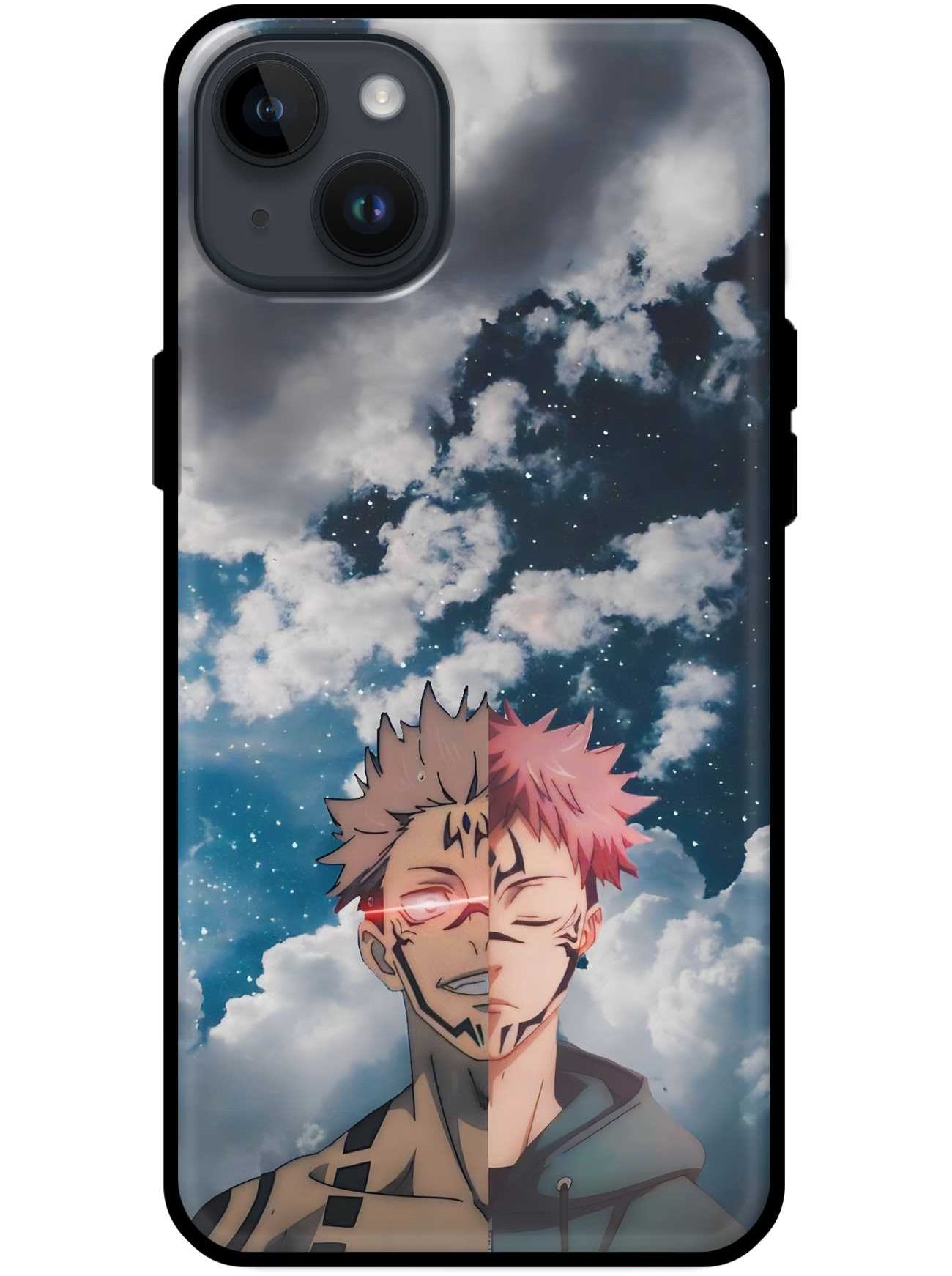 Yuji Itadori from Jujutsu Kaisen Glass Back Cover