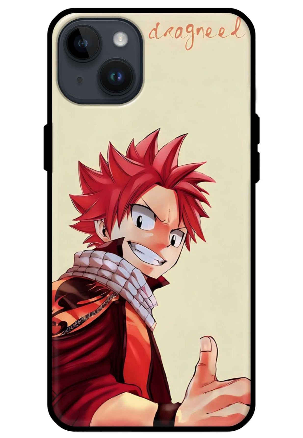Natsu Dragneel Glass Back Cover
