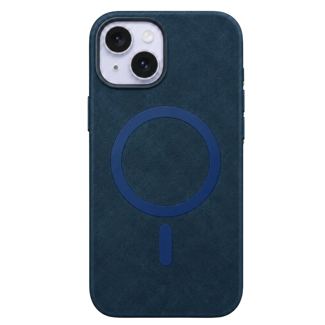 Luxury Leather Texture Magnetic Phone Cover - iPhone 13