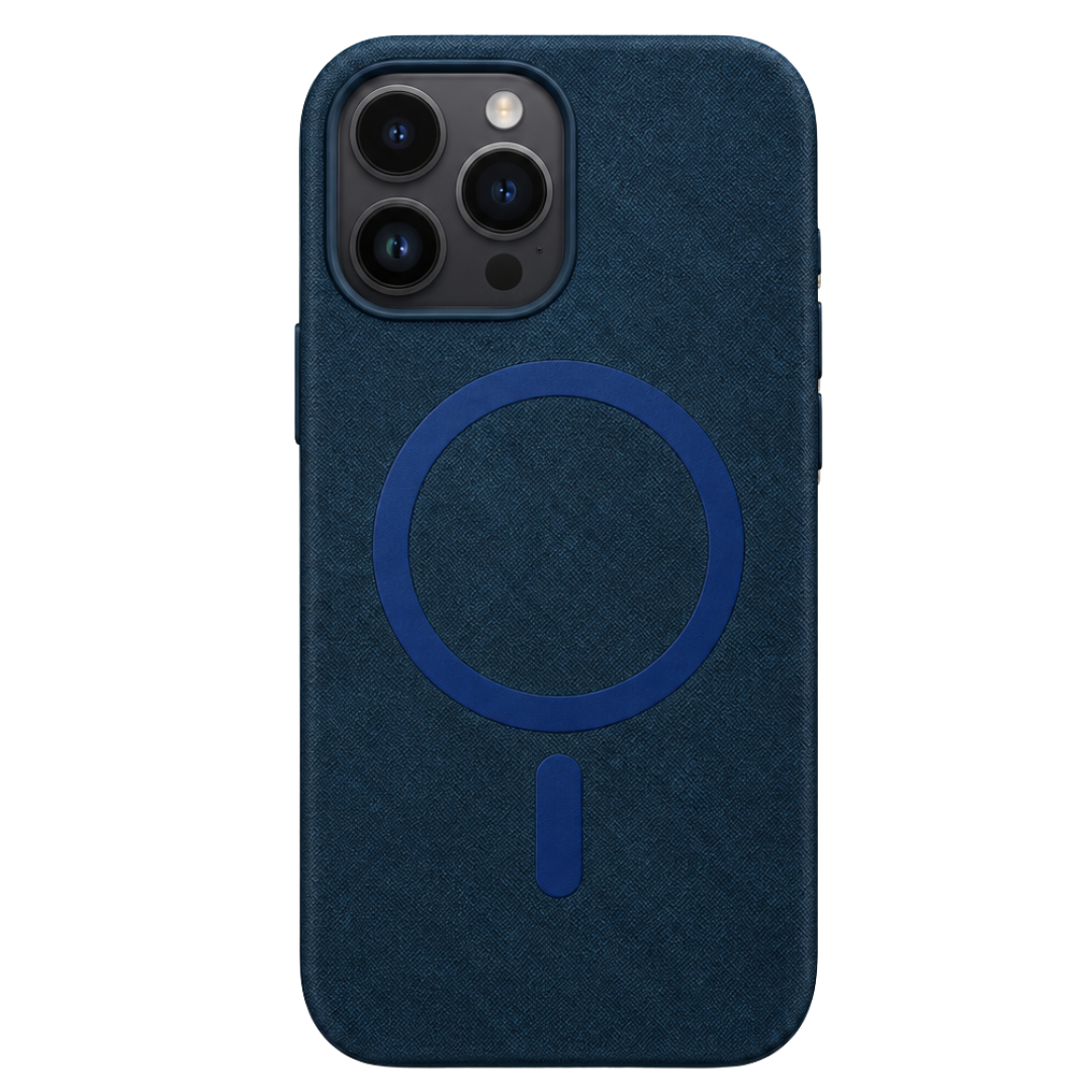 Luxury Leather Texture Magnetic Phone Cover - iPhone 14 Pro Max