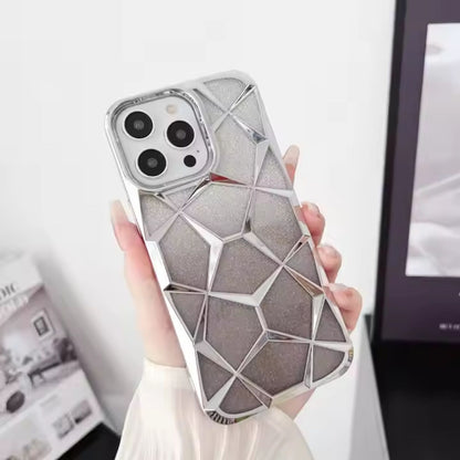 Luxury Dimond Glitter Case for iPhone – Sparkling Black Crystal Design
