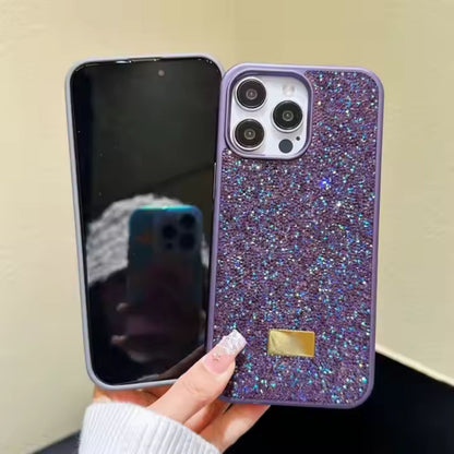 Luxury Glitter iPhone Case with Sparkling Crystals – Elegant & Protective Cover