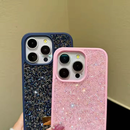 Luxury Glitter iPhone Case with Sparkling Crystals – Elegant & Protective Cover