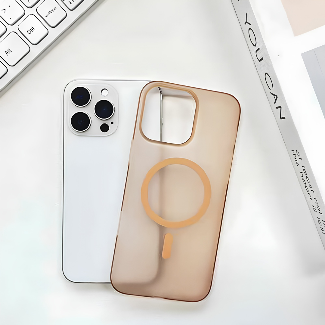 Premium Paper Texture MagSafe Case - iPhone 14 Plus