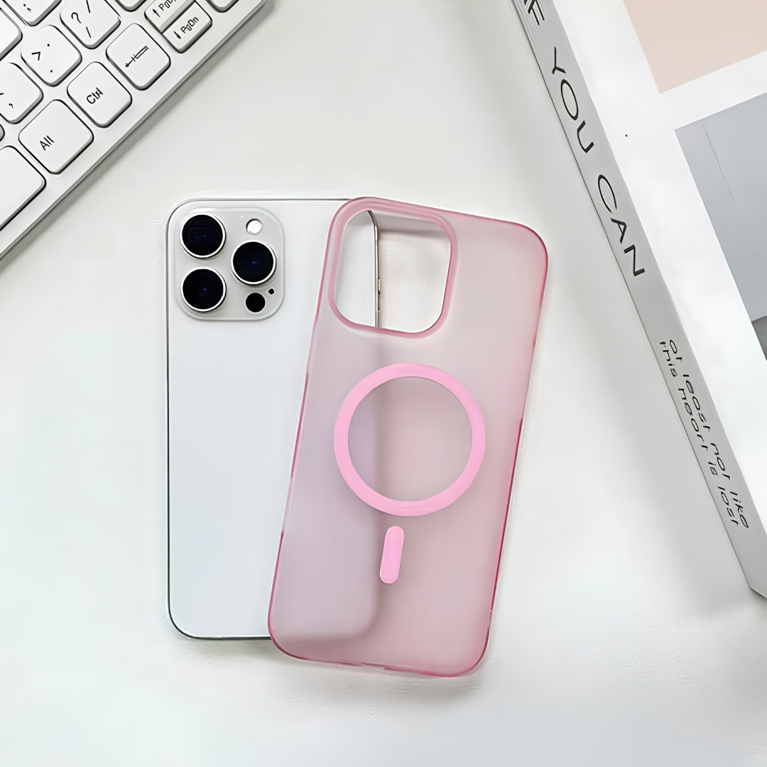 Premium Paper Texture MagSafe Case - iPhone 14 Plus