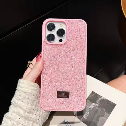 Luxury Glitter iPhone Case with Sparkling Crystals – Elegant & Protective Cover
