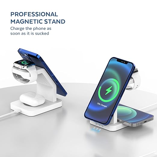 eller santé® 23w Magnetic MagSafe Charger 3in1 Wireless Charger for iPhone