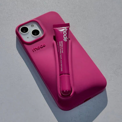 Rhode Lip Tint iPhone Case With Lip Balm – Bold & Beautiful!